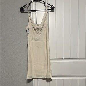 Aritzia Cream Mini Dress